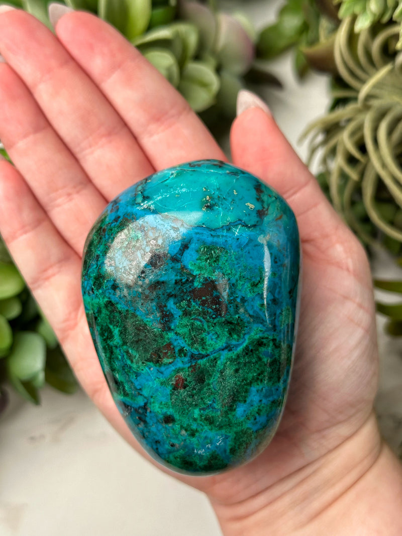 Chrysocolla Palmstone - #9