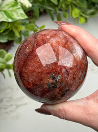 Fire Quartz Sphere - #13