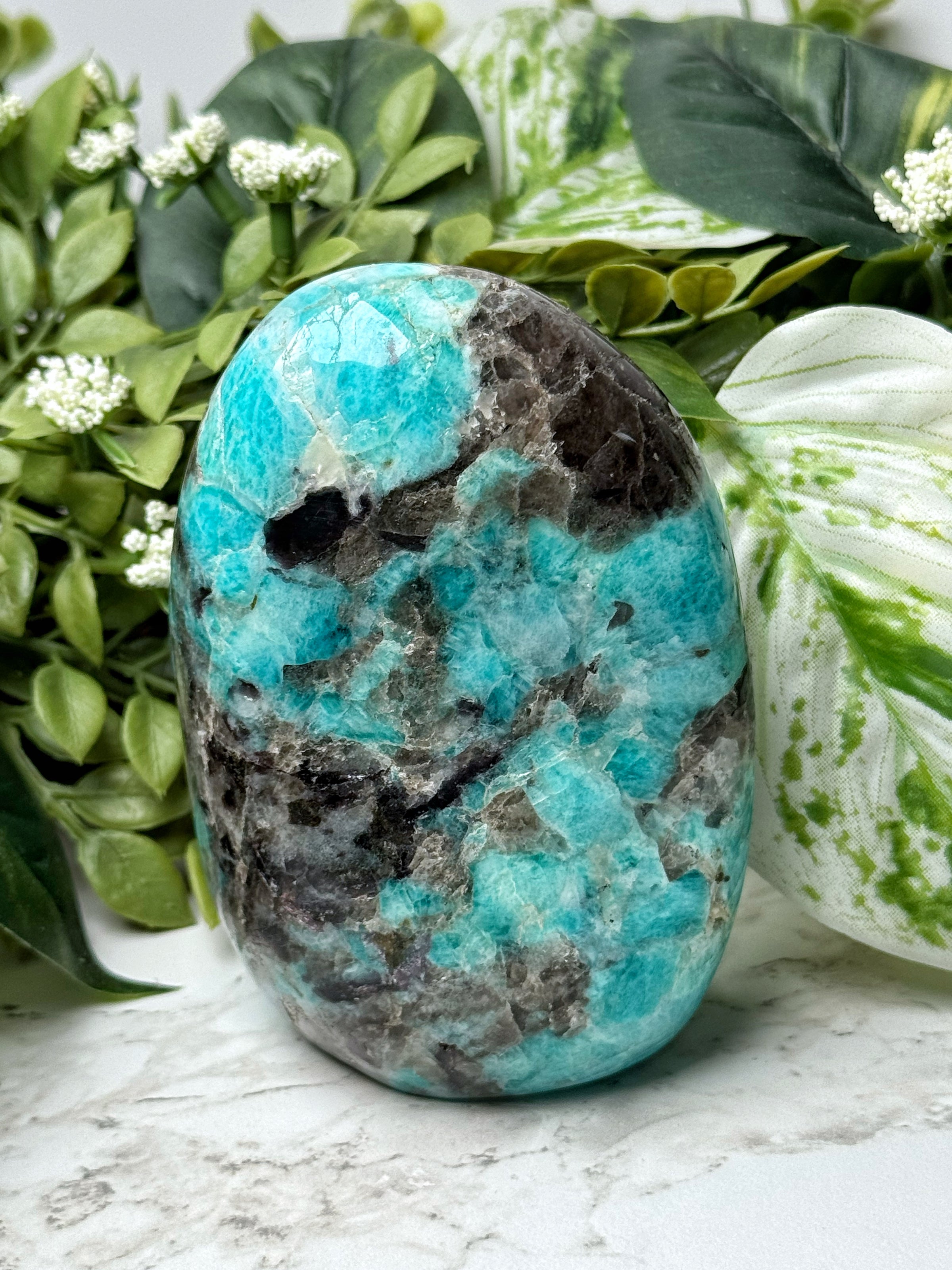 Smoky Amazonite Freeform - #14