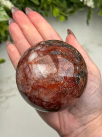 Fire Quartz Sphere - #13