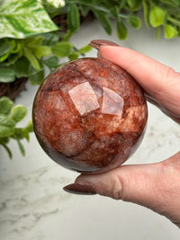 Fire Quartz Sphere - #14