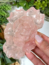 Rose Quartz Flower - #1