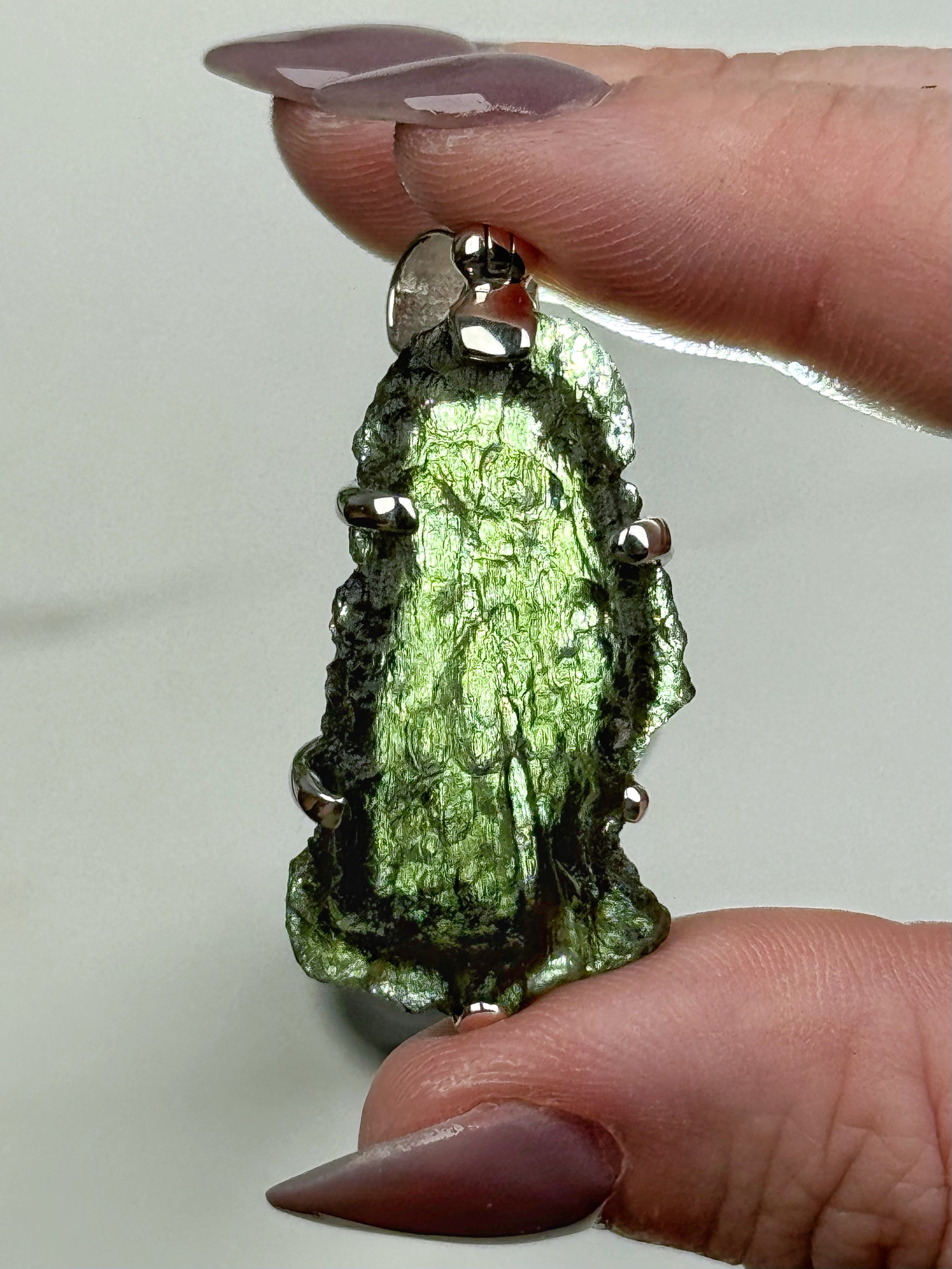 Moldavite Pendant - #15