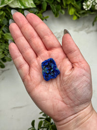 Blueberry Azurite Geode - #7