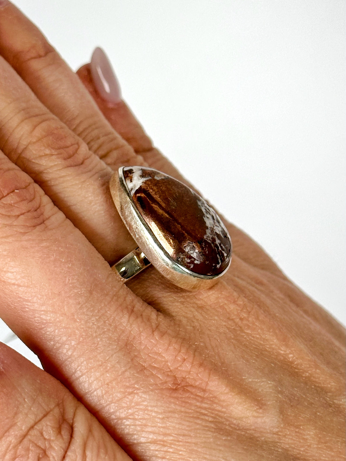 Dolomite Copper Ring - #1