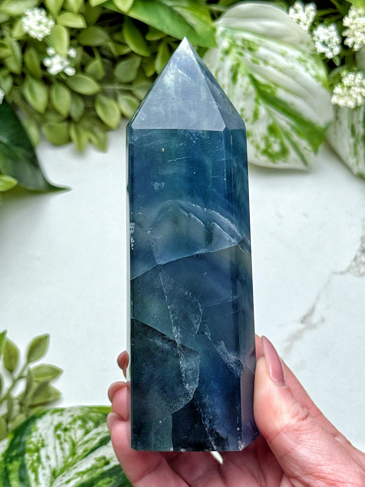 Fluorite Point - #12