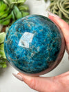 Blue Apatite Sphere - #6