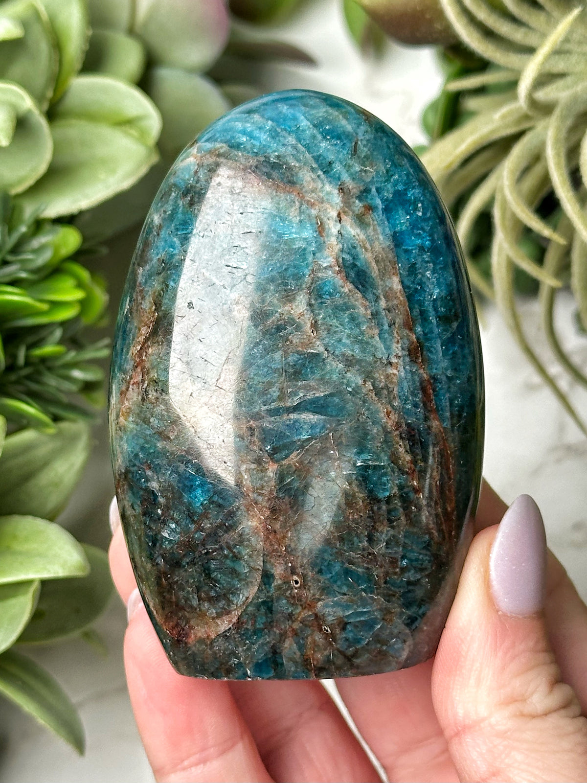 Blue Apatite Freeform - #12