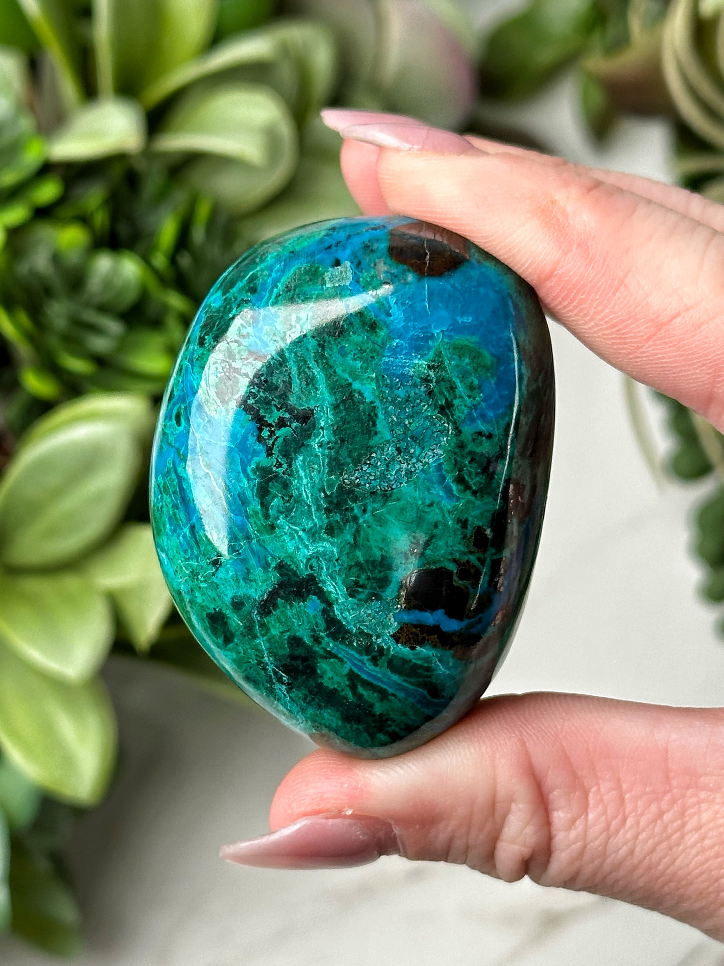 Chrysocolla Palmstone - #14