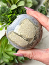 Druzy Blue Lace Agate Sphere - #7