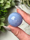 Blue Lace Agate Sphere - #12