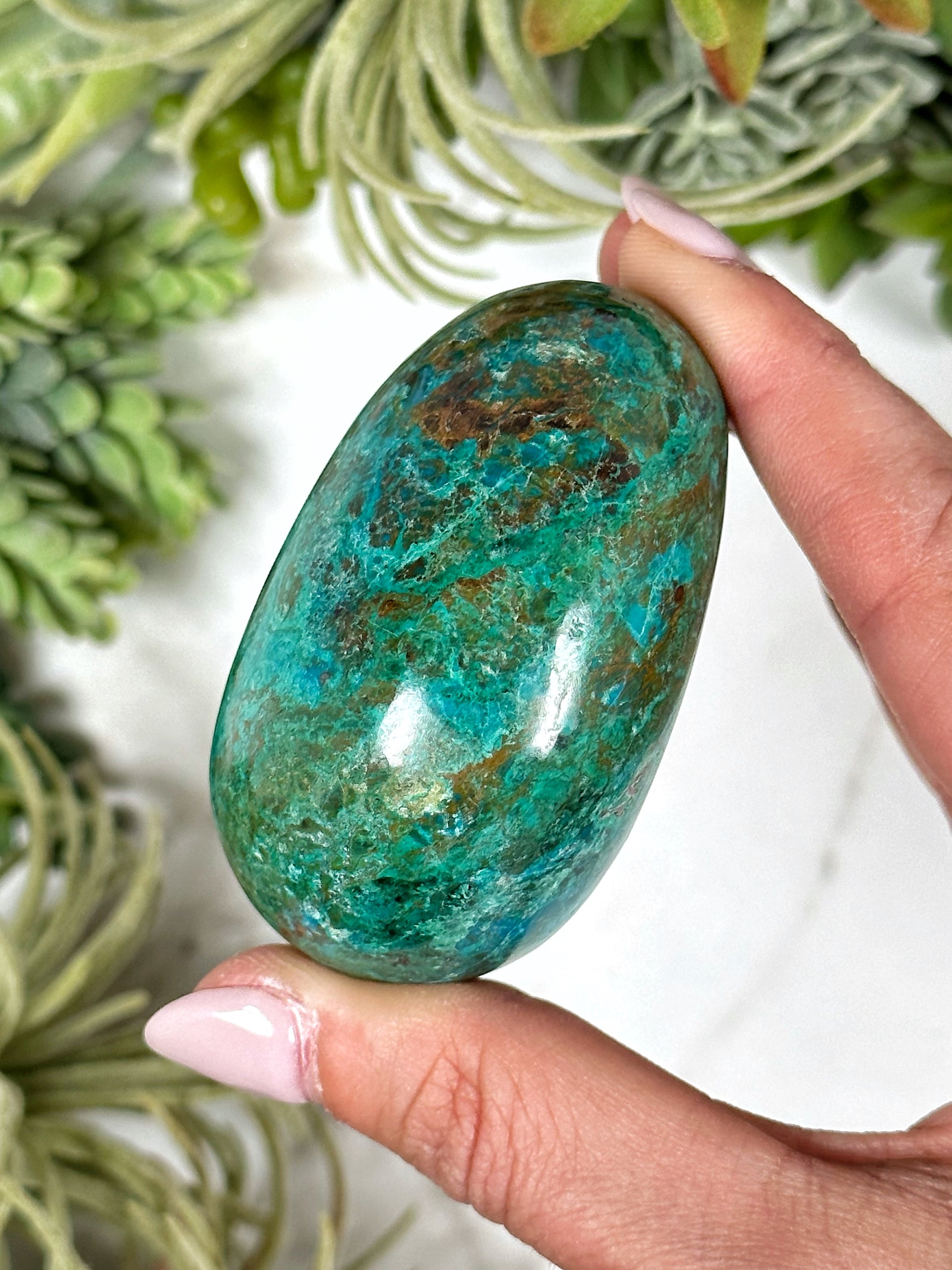 Chrysocolla Palmstone - #1