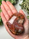 Petrified Wood Heart - #13