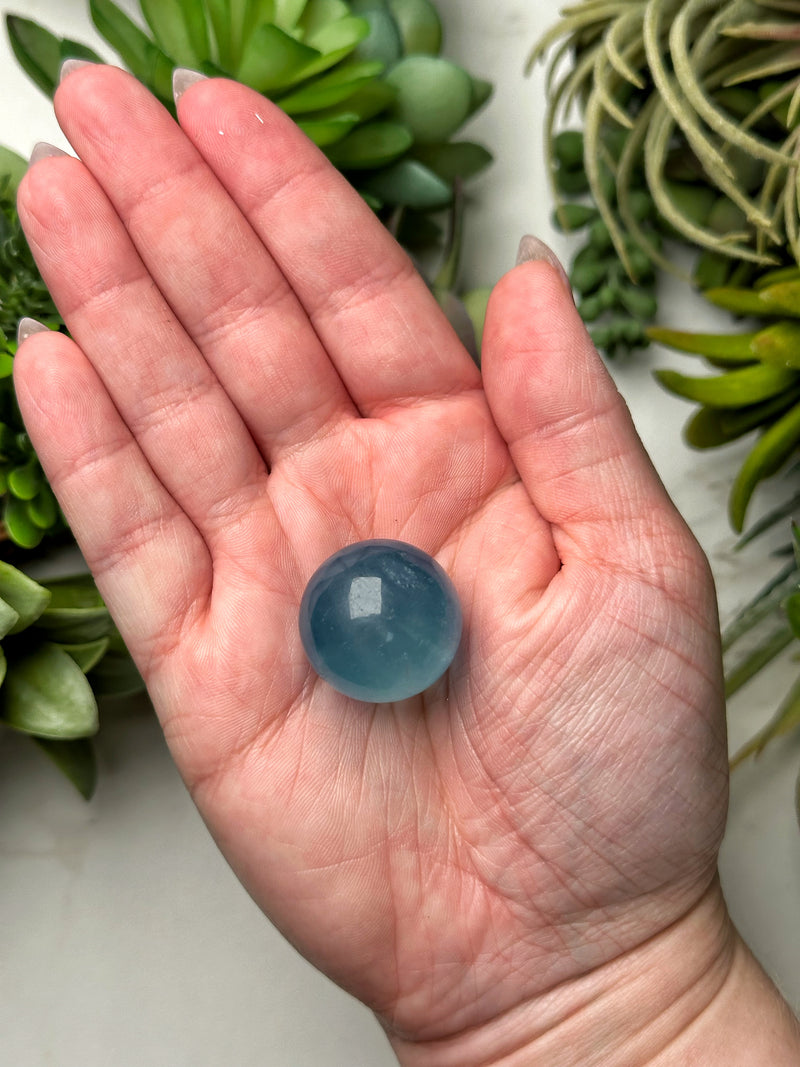 Aquamarine Sphere - #9