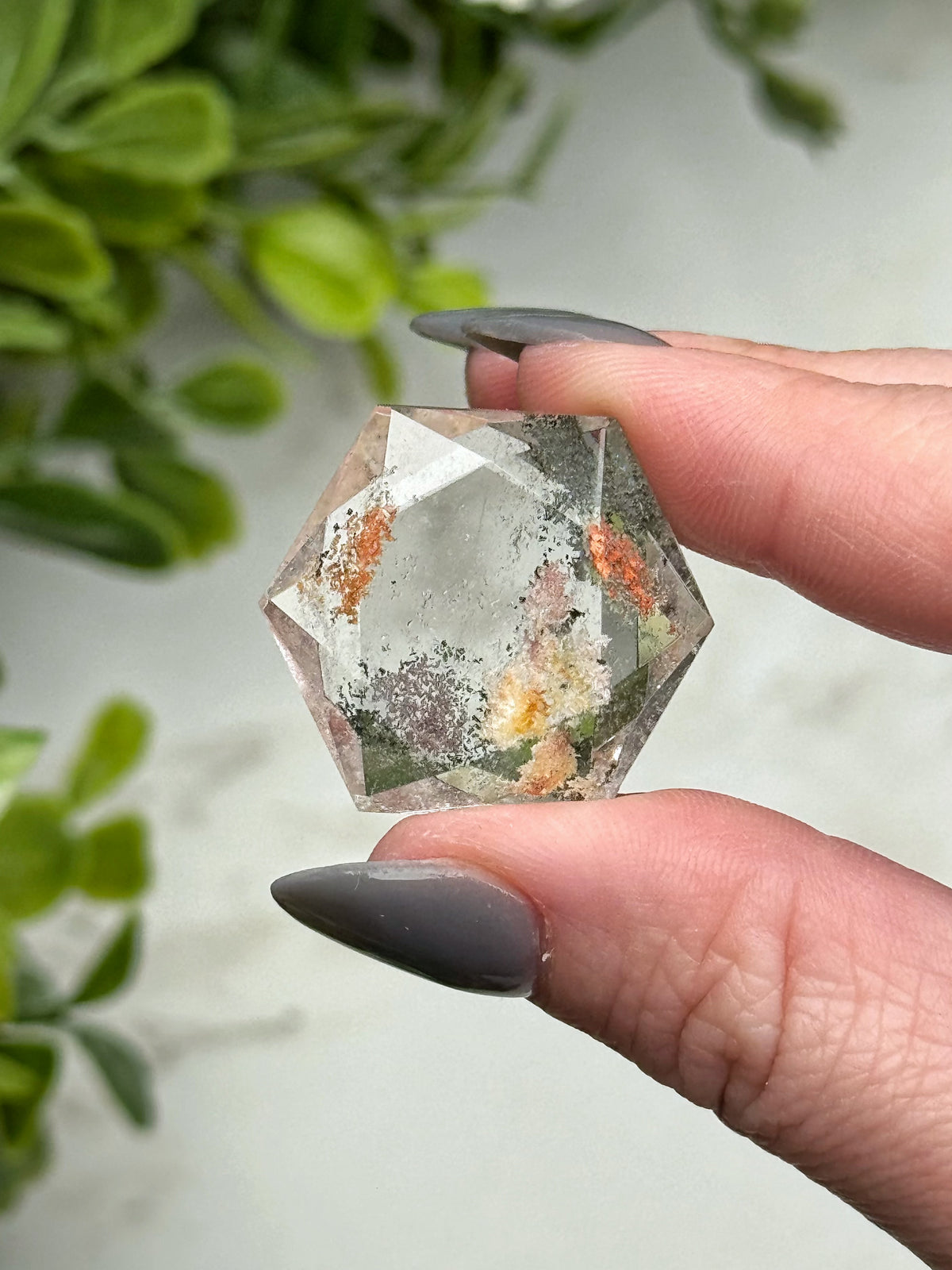 Garden Quartz Hexagon - #19