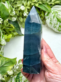 Fluorite Point - #14