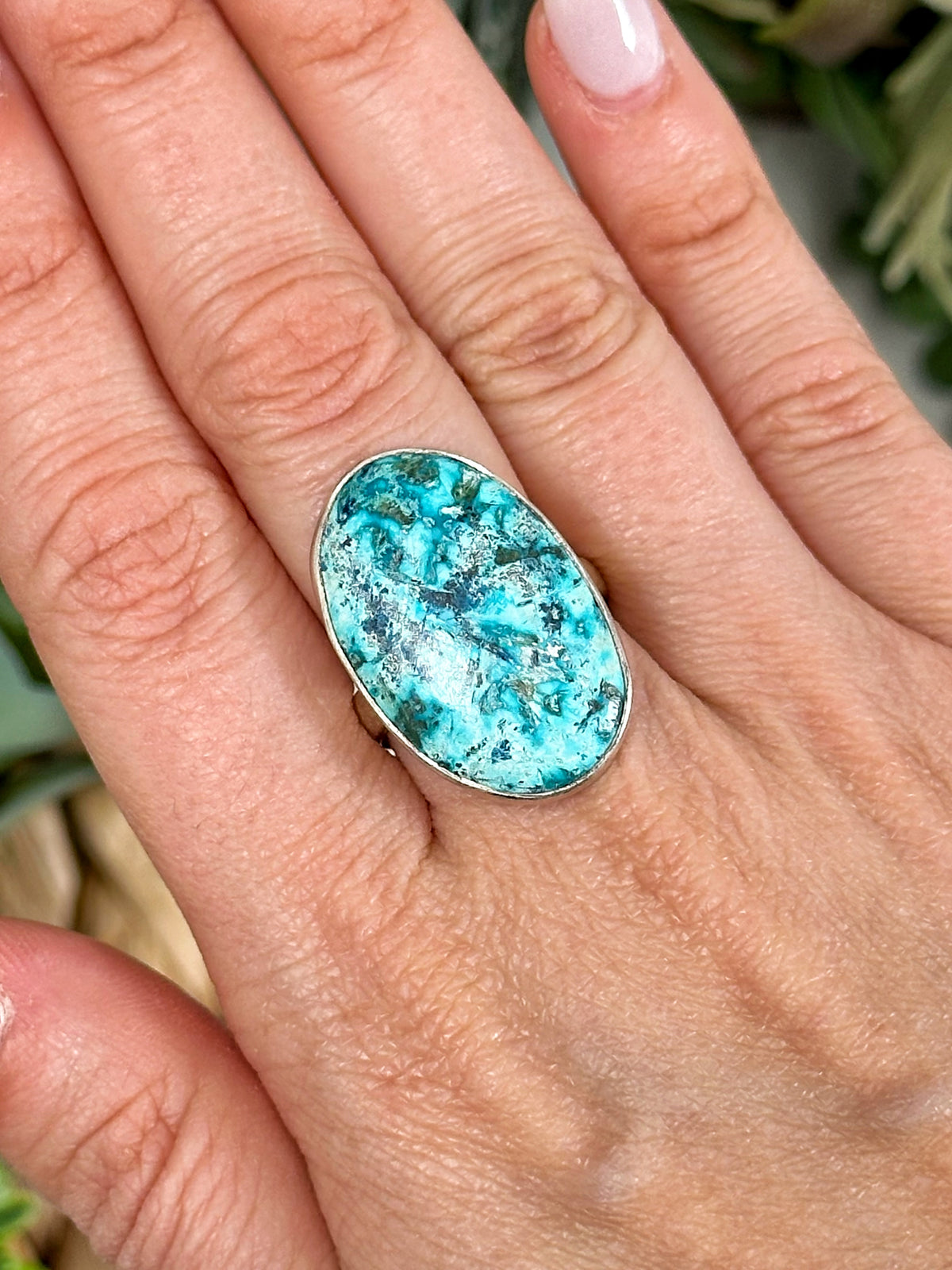 Shattuckite Ring - #1