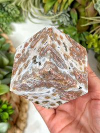 Ocean Jasper Cube - #1