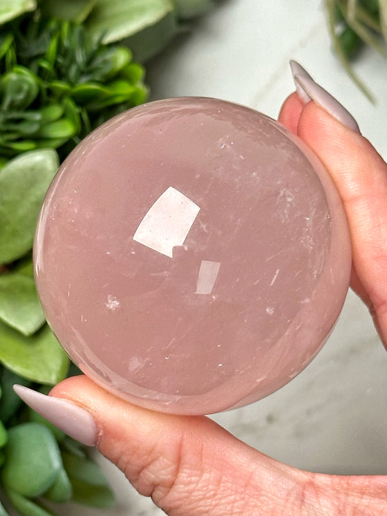 Rose Quartz Sphere - #13