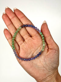 Tanzanite & Green Sapphire Bracelet - #1