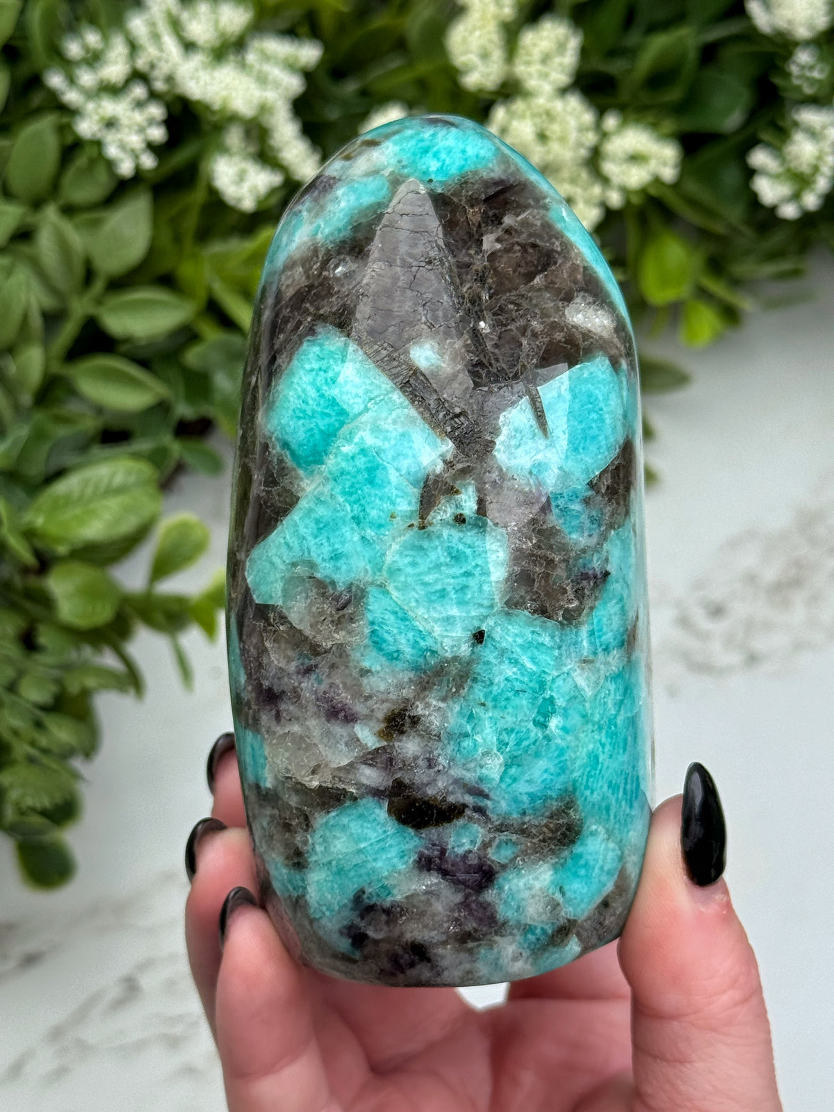 Smoky Amazonite Freeform - #18