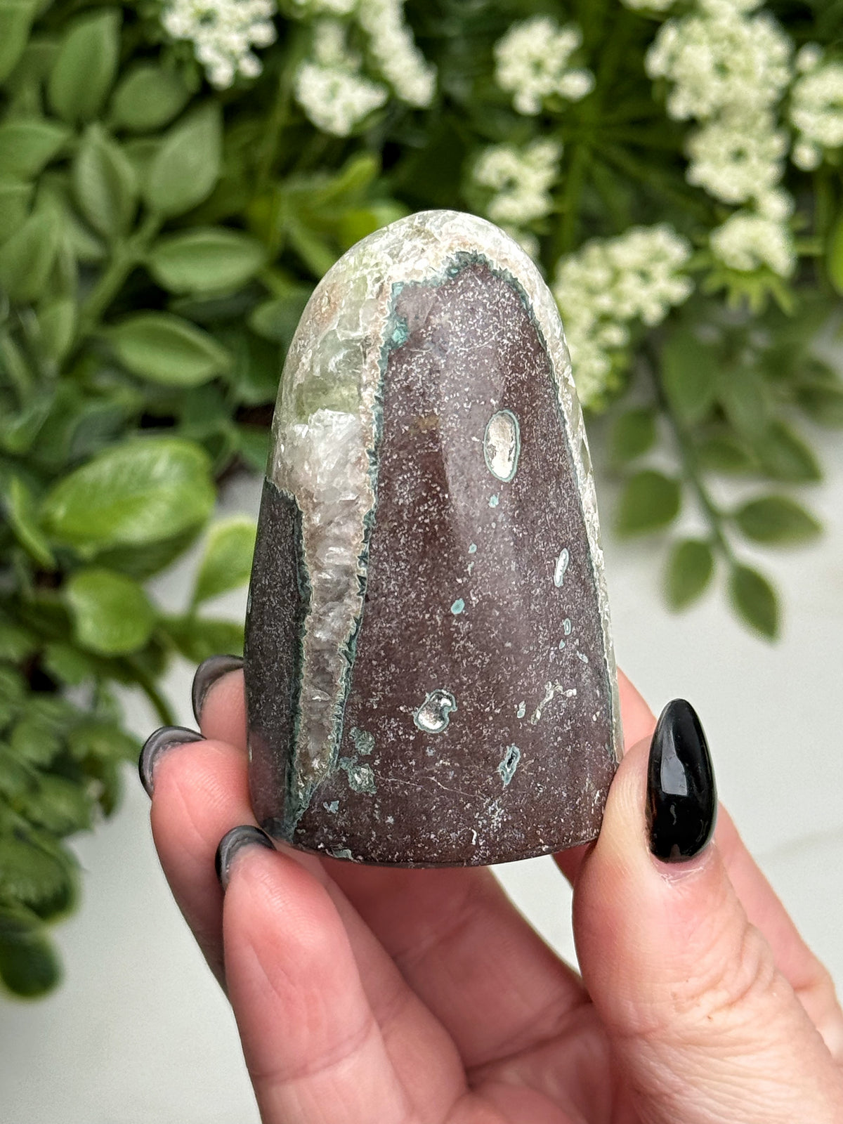 Green Apophyllite Freeform - #11