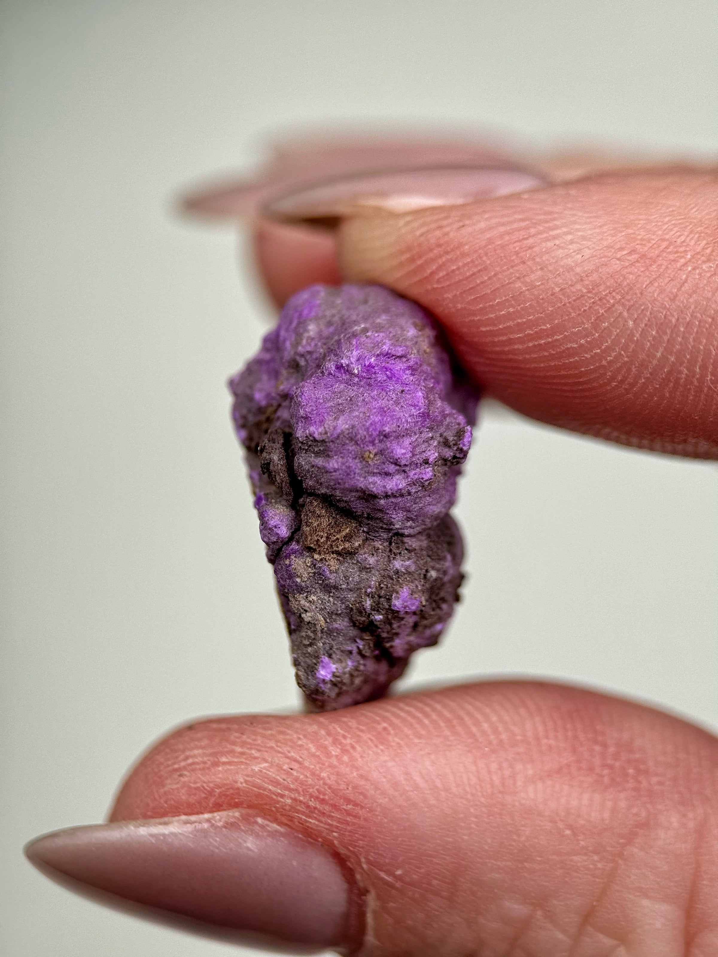 Fibrous Raw Sugilite - #7
