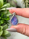 Hackmanite Pendants - Heart, Throat, Third-Eye & Crown Chakra - No. 54