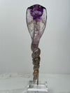 High Quality Amethyst Snake - #1