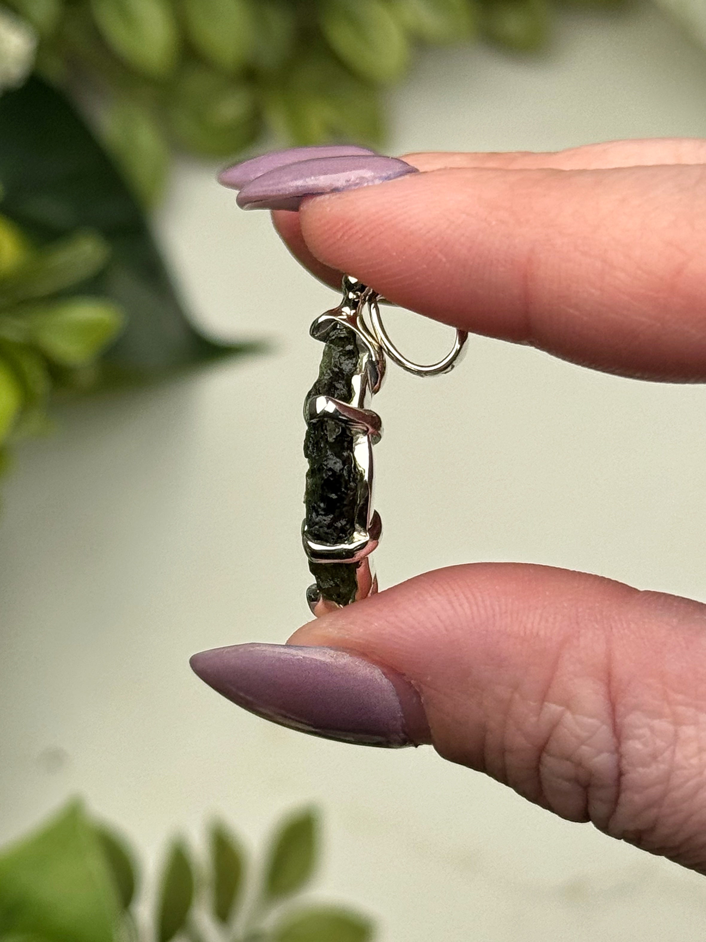 Moldavite Pendant - #18
