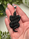 Shungite Snake Pendant - #1