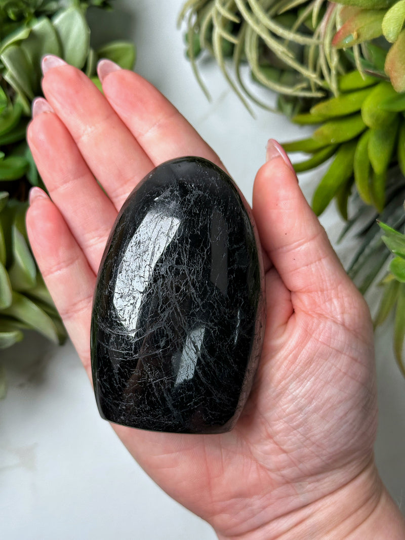 Black Tourmaline Freeform - #14