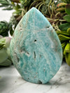 Blue Aragonite Flame - #5