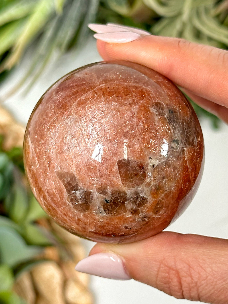 Flashy Sunstone Sphere - #1