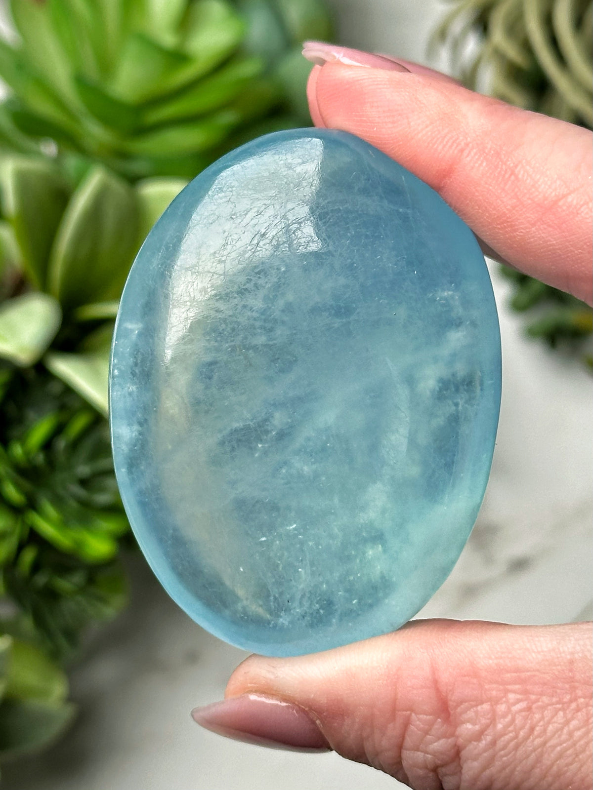 Aquamarine Palmstone - #5
