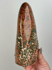 Druzy Ocean Jasper Freeform - #1