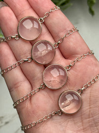 Rose Quartz Bracelets - Heart Chakra - No. 72