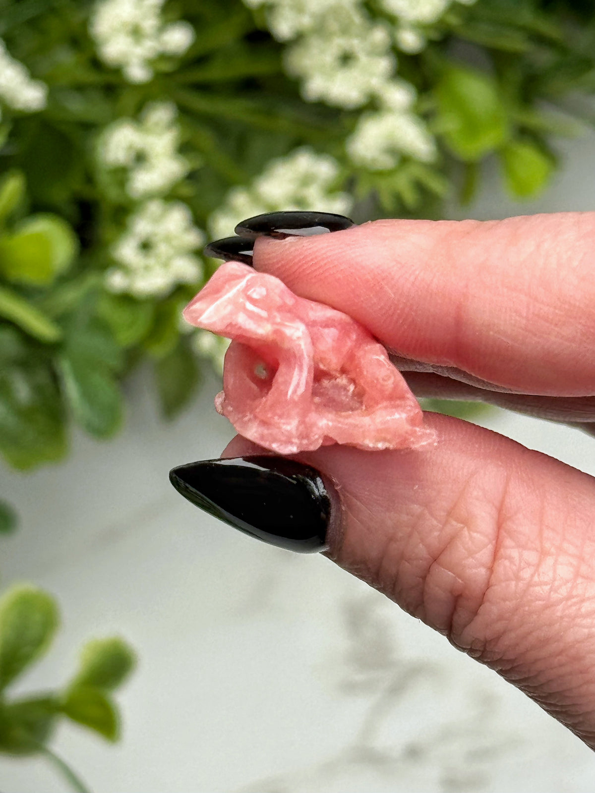 Rhodochrosite Frog - #5