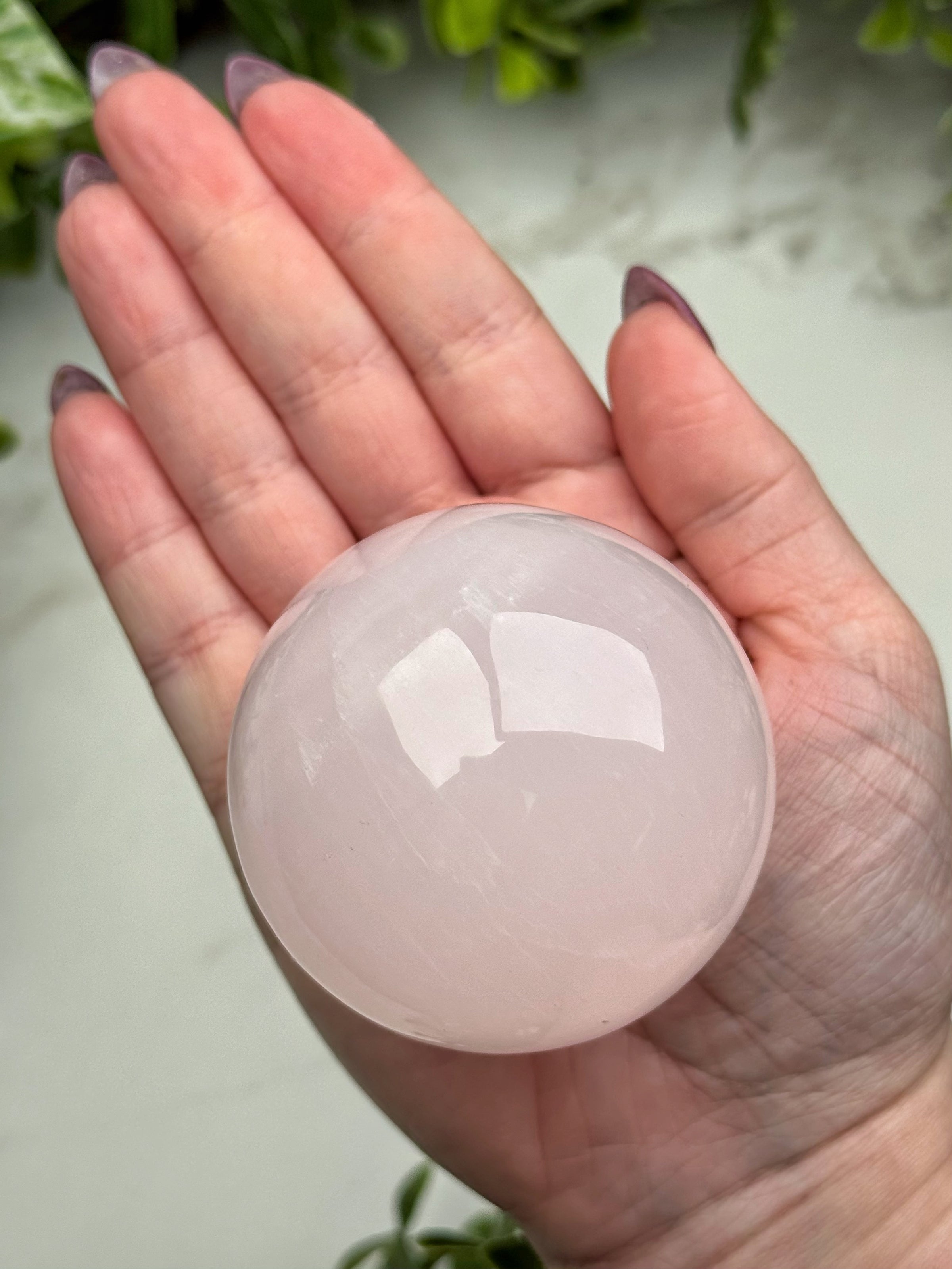 Mangano Calcite Sphere - #10