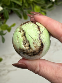 Chrysoprase Sphere - #11
