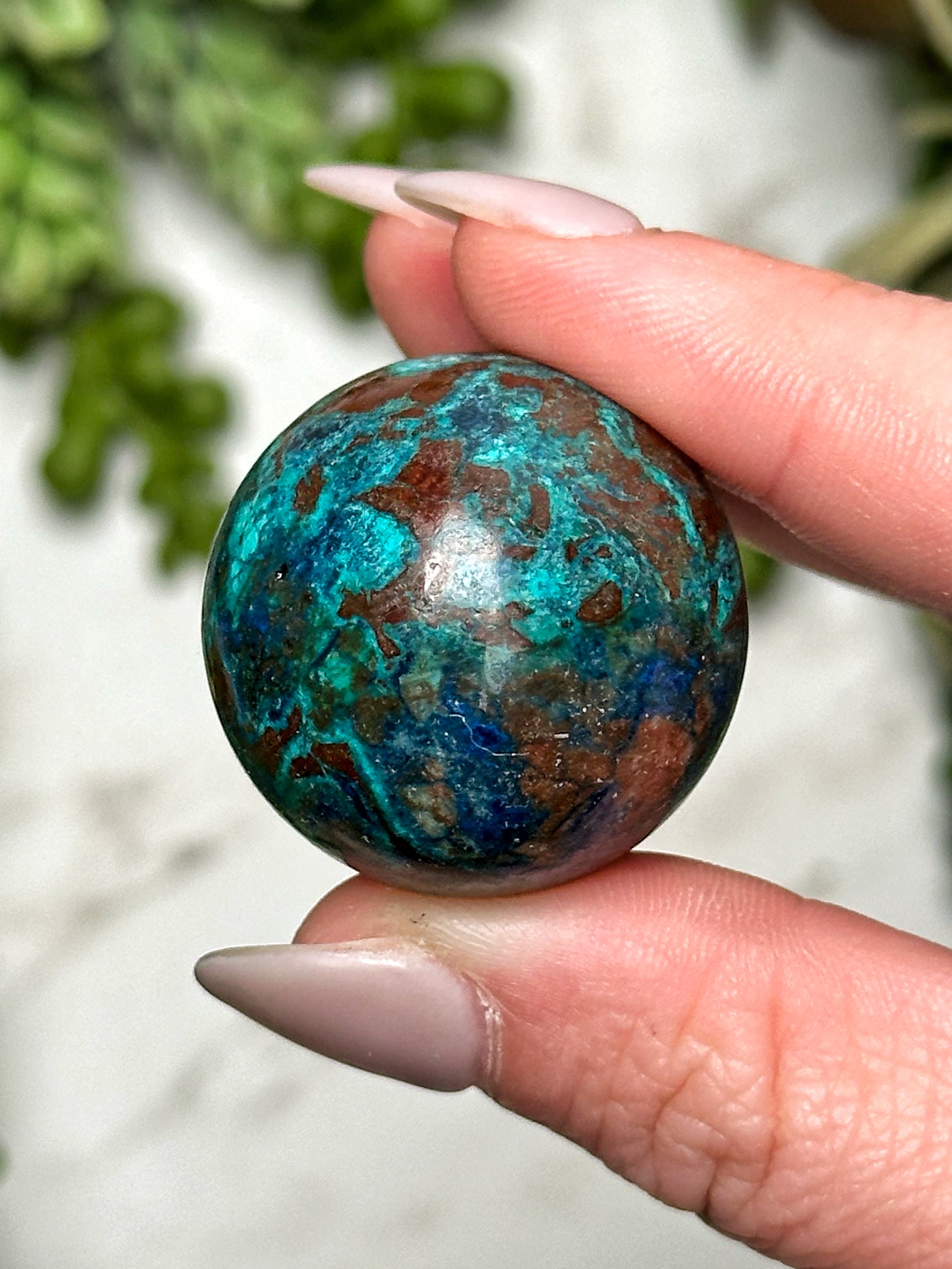 Shattuckite Sphere - #5