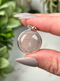 Rose Quartz Pendants - Heart Chakra - No. 53