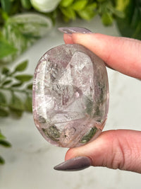 UV Reactive Amethyst Palmstone - #3