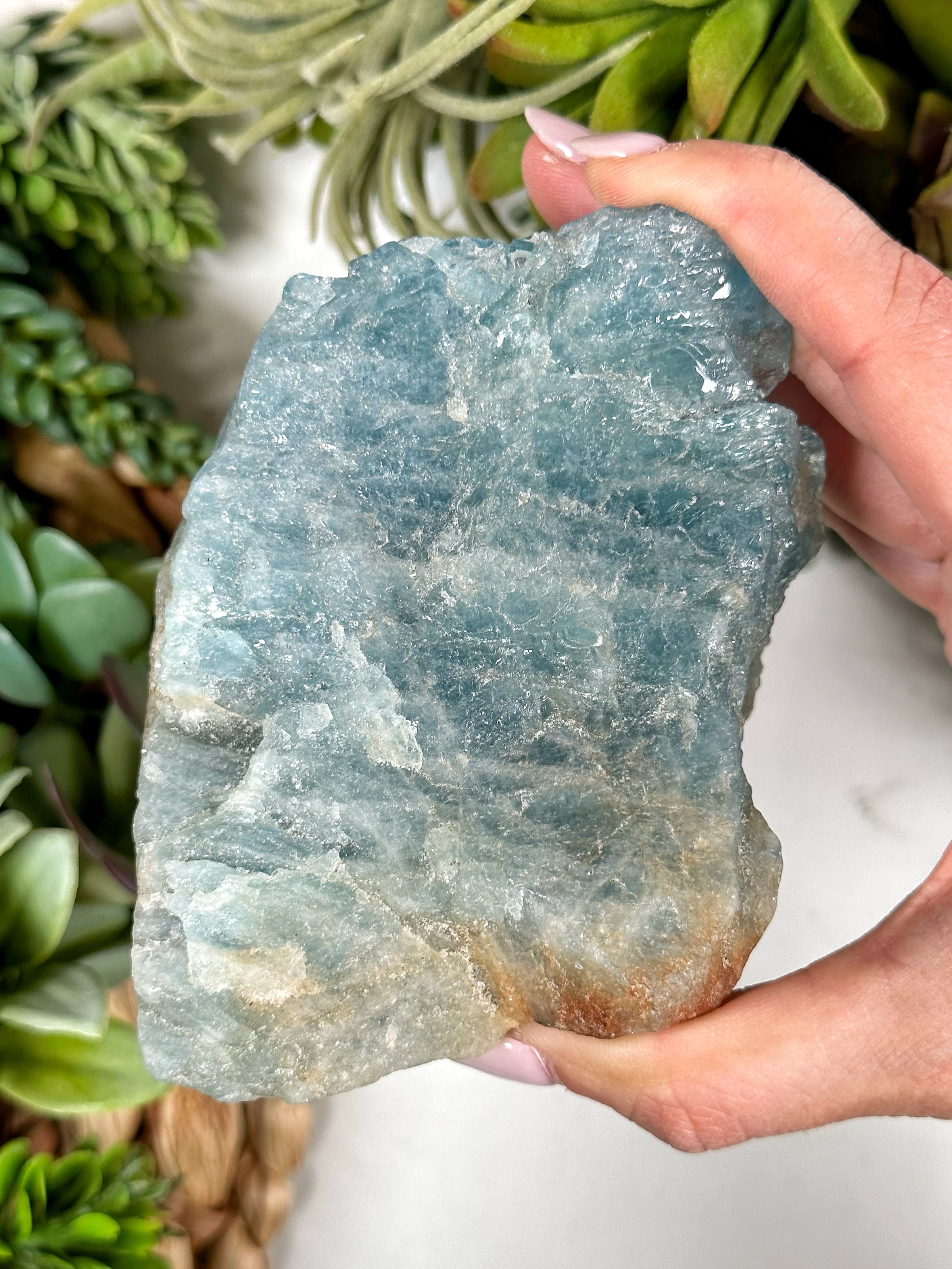 Raw Aquamarine - #1