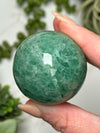 Green Strawberry Quartz Sphere - #7