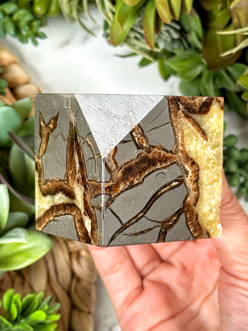 Septarian Cube - #1