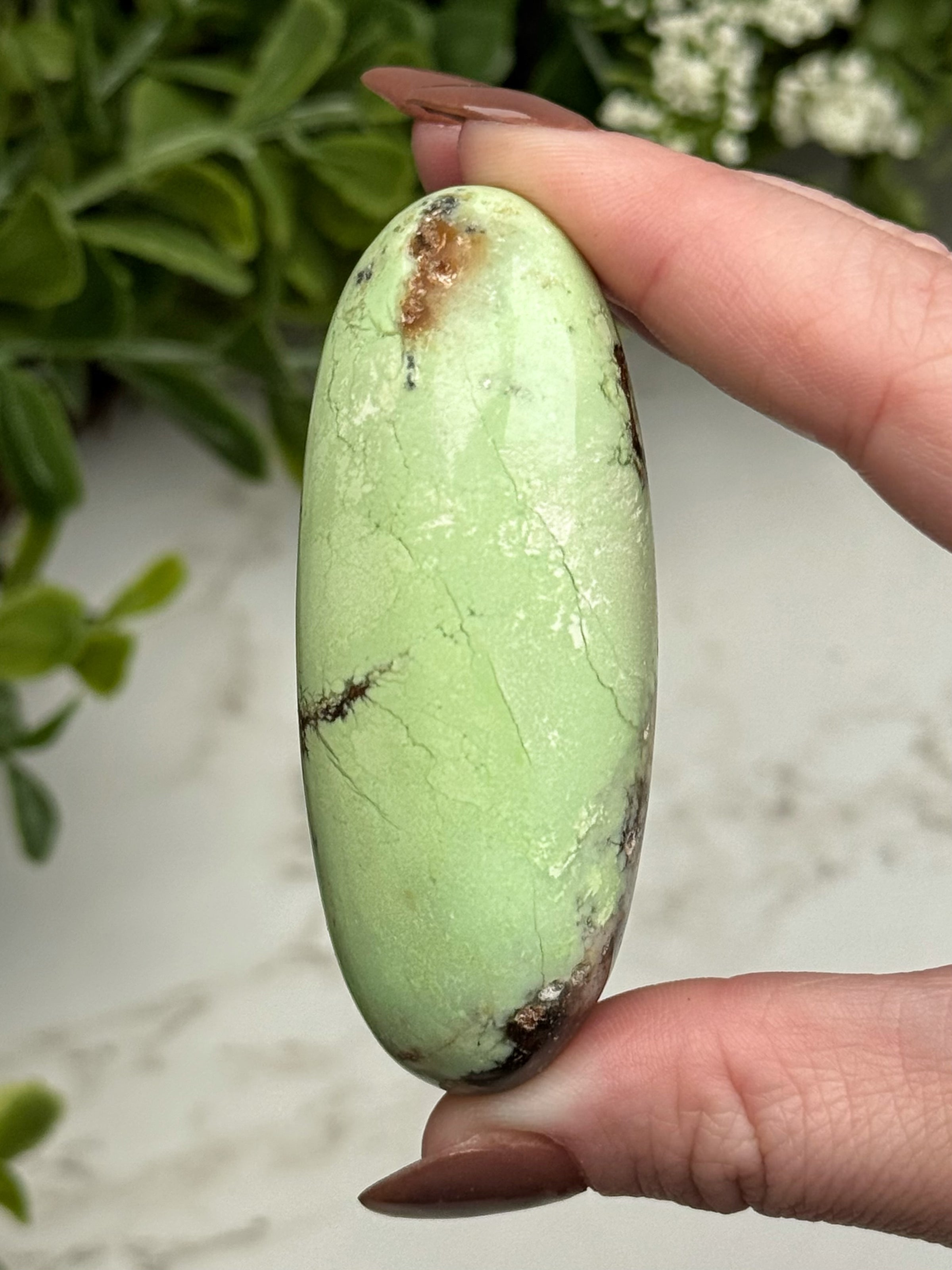 Chrysoprase Shiva - #5