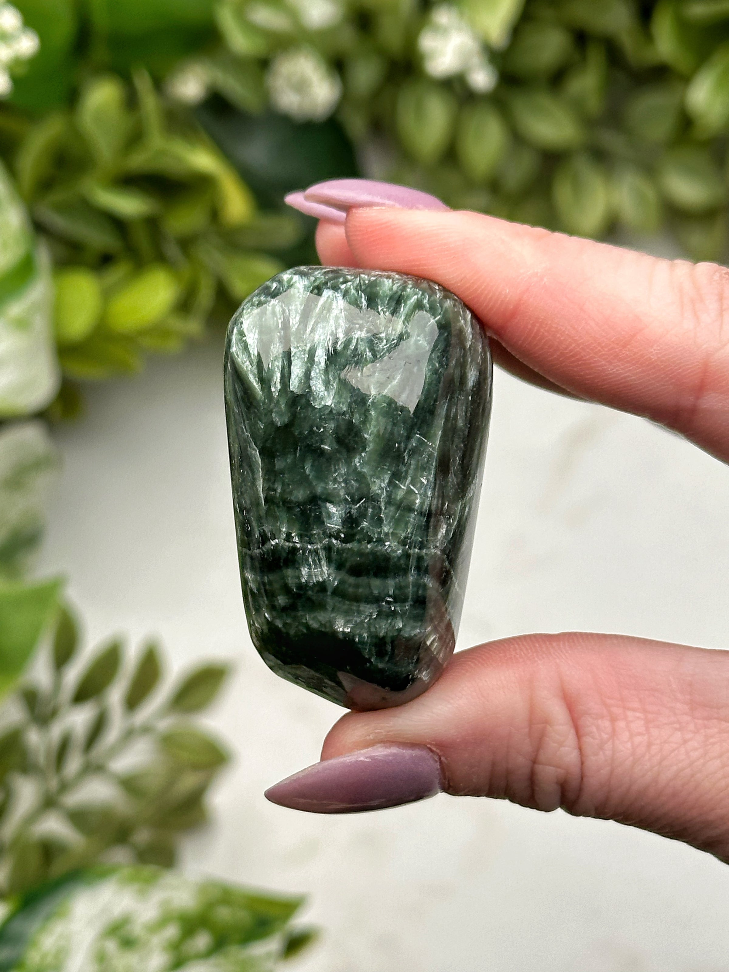 Seraphinite Palmstone - #2