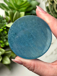 Beautiful Aquamarine Disc - #2