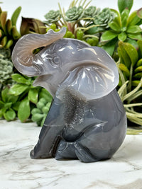 Agate Elephant - #1